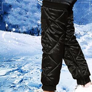 [2개구성] 무릎 보호대 따뜻한 용 바이크 오토바이 다리 토시 방한 겨울 워머 바지 AWFG00Q3
