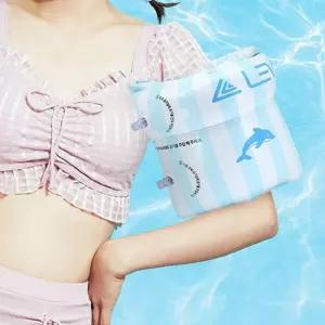 2개세트 돌고래 물놀이 암튜브 어린이 성인 안전 암링 팔튜브 온가족 수영용품