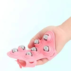 2개세트 바디 림프 마사지볼 붓기 셀룰라이트 괄사 허벅지 마그네틱볼