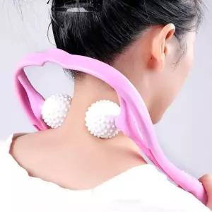 3개세트 소프트볼 롤링 마사지기 지압 마사지봉 뒷목 어깨 뭉친근육 이완 안마봉