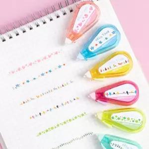 10개세트 다이어리 꾸미기 마스킹 테이프 데코 다꾸 데코러쉬 스티커 펜