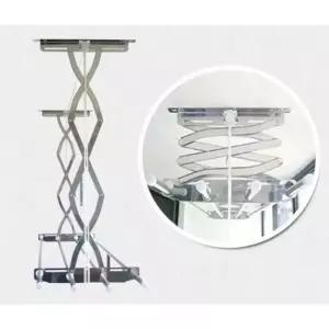 스테인레스천정건조 올스텐천정건조대 3단 4봉 스텐건조대 천장빨래건조