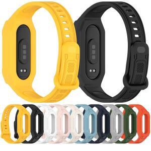 샤오미 미밴드 10 9 8 7 6 스마트워치 교체용 실리콘 밴드 손목 스트랩 팔찌 밴드 7 6 5 미밴드 10용 코레