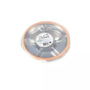 6칸 원형반찬통 스텐밀폐용기 중