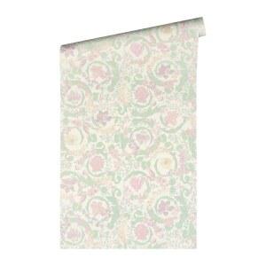 A.S. 크리에이션 벽지 플로럴 디자인 - 핑크 분홍색 플라워 395.99인치 x 20.87인치 독일산 387062