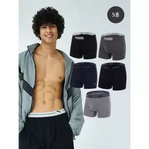 매장정품 푸마 하프5일팬티 남성 드로즈 5종세트 택일 95 115사이즈 P405512960 1867006