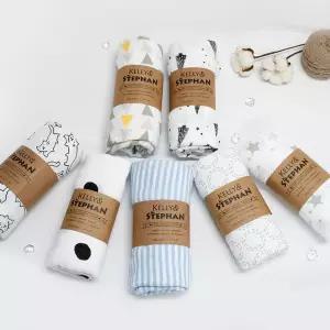 빅사이즈 오가닉 코튼 블랭킷 이중거즈 유아이불