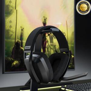 PS5 PC Mac용 마이크가 있는 BINNUNE 2.4GHz 무선 게임용 헤드셋 플레이스테이션 블루투스