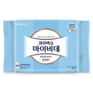 [2개구성] 크리넥스 마이비데 리필 46매 화장지 아기 식당 휴대용 캡형 물 티슈 KWFFTF8K