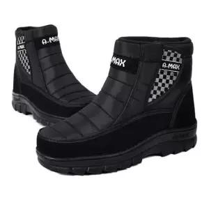 패딩신발 남성 방한 패딩부츠 키높이 방수 부츠 겨울 털신발