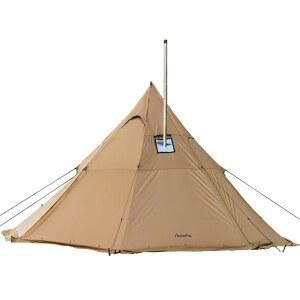 부시크래프트 요리 난방을 위한 파이어하이킹 캠핑 핫 텐트 4-8인용 티피 스토브 잭 포함