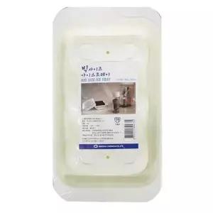 타원형 얼음틀 3구 아이스 몰드 제빙기 주방용 얼음 만들기 도구