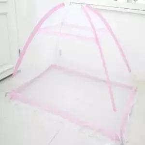 원터치모기장 유아용 핑크 9인용모기장 모기망 벌레망