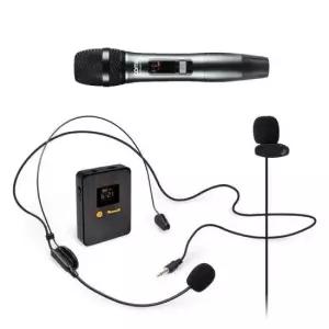 UHF 무선마이크 핀마이크 세트 / 송수신기