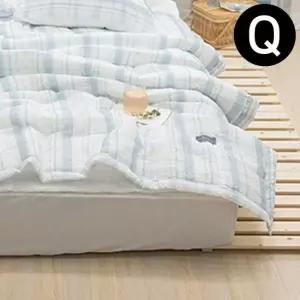 샤브레 여름 간절기 이불 퀸 Q (블루) 이불 간절기이불
