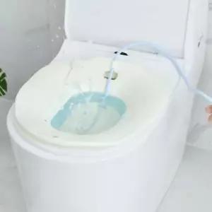 간편 접이식 좌욕기 버블 변기 거치형 임산부 가정용