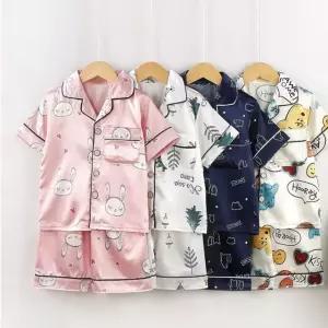 아이스실크 아동 반팔 잠옷 캐릭터파자마 205733