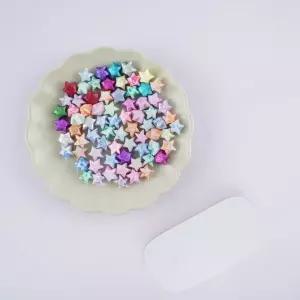 별종이 야광 파스텔 별접기 종이접기 무지 대량 컬러