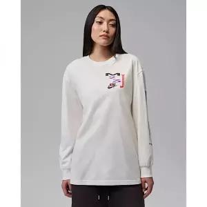 [나이키]조던 플라이트 여성 오버사이즈 긴팔 티셔츠 - 세일 IF0804-133 402560
