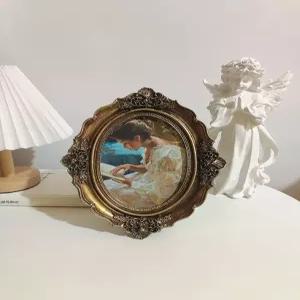 빈티지액자 엔틱 앤틱 프레임 탁상 장미 액자 인테리어 클래식 북유럽풍