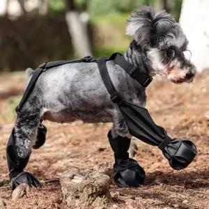 애견 강아지 레인부츠 발커버 신발 개신발 커버 M 애견용품 애견동반캠핑