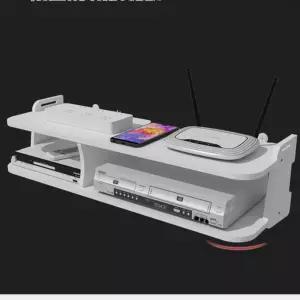 티비 선반 셋톱박스 벽걸이 티비 공유기 거치대 소형 티비 셋톱박스 벽걸이