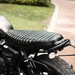 커스텀 시트 트라이엄프 t120 튜닝 교체용 뒷자석 안장 모터사이클