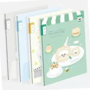 [문구] 초등학생노트 펜피아 1000 초등 스프링노트 10칸 쓰기 1세트 10권