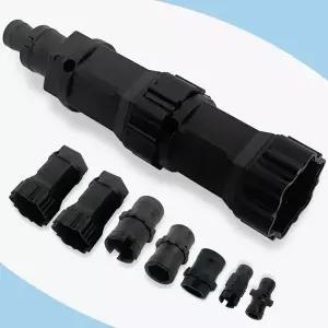 교체 QTJI6663 다용도 세면대 씽크대 싱크수전 원홀 렌치세트 폭포수수전 두갈래수도꼭지 싱크대