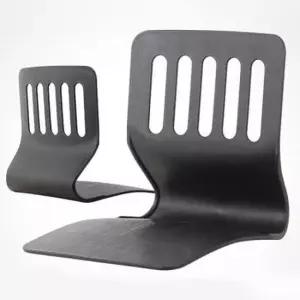 등받이좌식의자 체어맨 좌식의자 등받이 안락낮은 허리쿠션 식당바닥