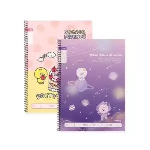 [문구/오피스] 아이비스 초등 슬림 무제 넓은칸 여아 노트 1세트 10개입