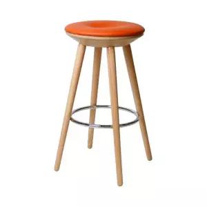 [하이파가구]도넛 원목바스툴 H650~550 색상6