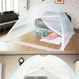 원터치 거실 침대 방충망 120x200 싱글 모기장