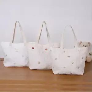 누빔 기저귀가방 애기엄마 데일리백 면재질 숄더백 랍슨유통