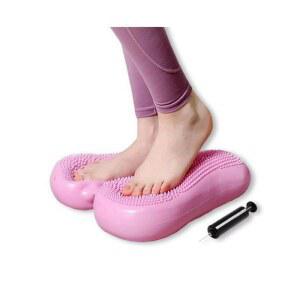 무소음 제자리 걷기 에어 쿠션 스텝퍼 홈 유산소 운동용 말랑 스텝 좌우 발판 장치