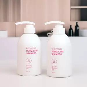 레시피박스울트라케어 어린이 키즈 샴푸 450ml 2개 묶음