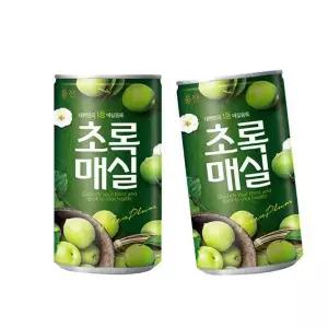 [셀러허브]웅진 초록매실 180ml x 30캔 (S46613609)