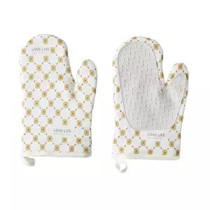 핏픽 실리콘 오븐장갑 양손세트 내열 냄비 손잡이 보호장갑 주방세척장갑