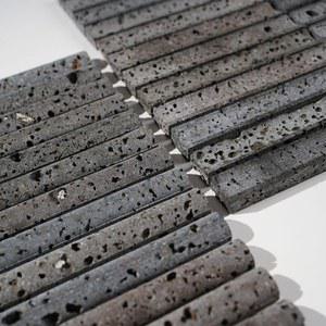 현무암 타일 북유럽풍 데코 기와 주방 부엌 인테리어 현관 패턴 타일 장식재