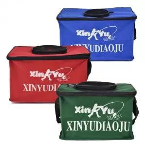 접이식 낚시용 살림통 휴대 바스켓 밑밥 저장백 낚시용품 접이식 밑밥통