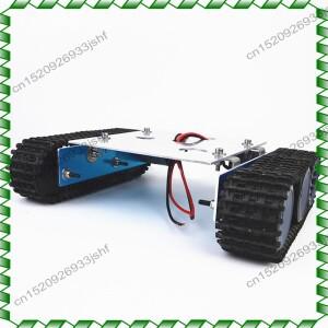 -BOFF 알루미늄 합금 탱크 로봇 DC9-12V 추적 차량 섀시 Arduino 조립 키트 A 용 DIY 크리에이티브 업그레