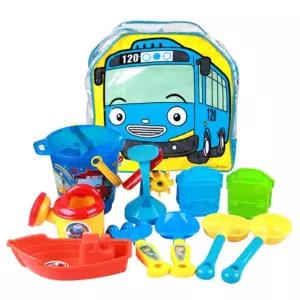 모래놀이 장난감 가방 양동이 꼬마버스타요 해수욕장 아동모래놀이 샌드