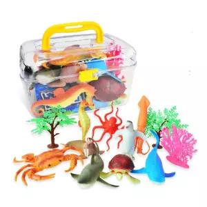 아기 바다동물 장난감 교육 아쿠아대탐험 방학선물 해양동물 피규어 물고기