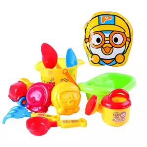 아기 장난감 모래놀이 뽀로로가방 덤프트럭 유아동모래놀이 아기모레놀이