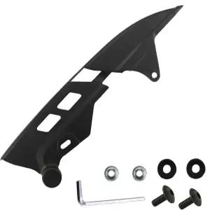 PR BAT CRF50 XR50 XRF 50 체인 가드 커버 프로텍터 플라스틱 펜더 스윙암 쿨러 바하 50cc 블랙