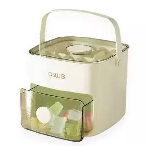 대용량 48구 휴대용 큐브 원터치 아이스 박스 2단 아