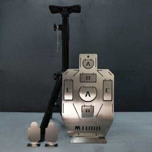 비비탄 타겟 스틸 표적 과녁 반신 메탈 사격 금속