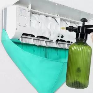 셀프에어컨청소 에어컨 방수 청소도구 물받이 커버 방수포 곰팡이 세트 도구