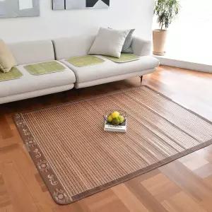 스페셜 초광 보더 왕대자리 150x195 (접이식) 브라운