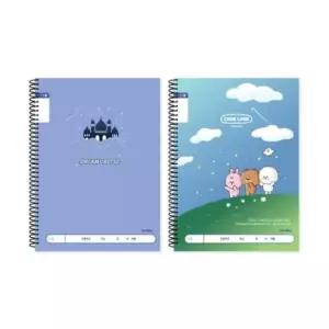 [문구/오피스] 아이비스 초등 남아 넓은칸 슬림 무제 스프링 노트 X10권